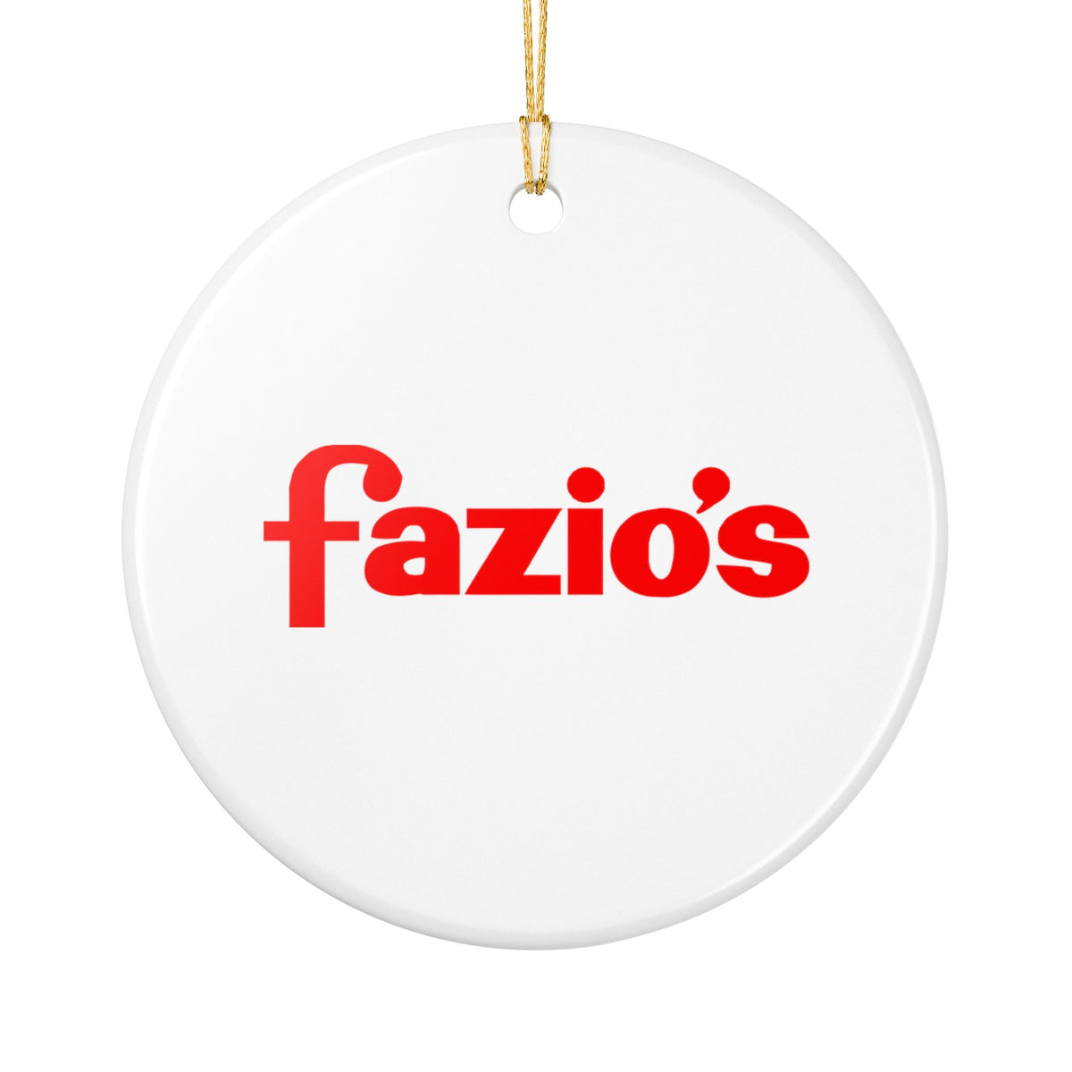 Fazio's (Fisher Foods) Ceramic Ornament