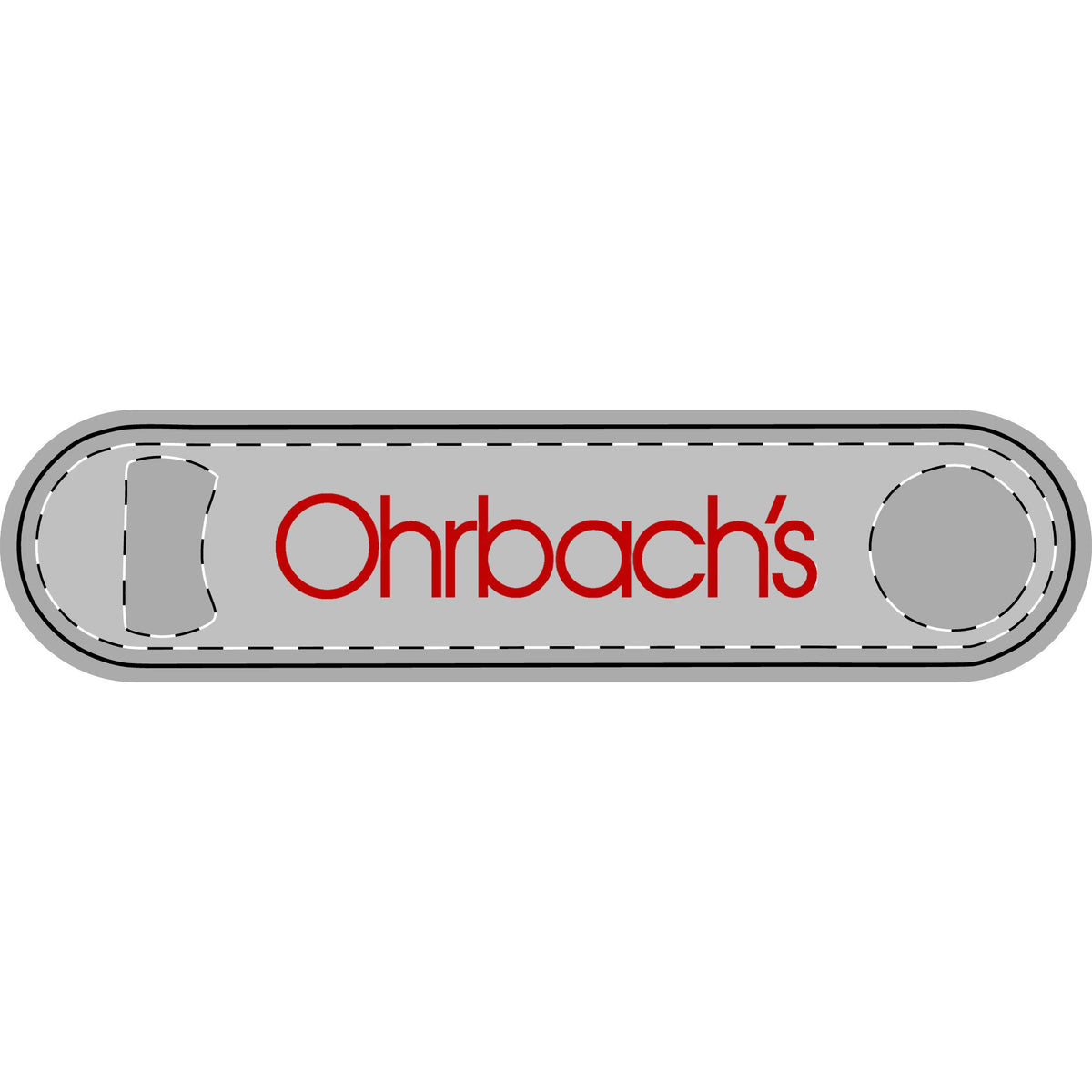 Ohrbach's Metal Bottle Opener