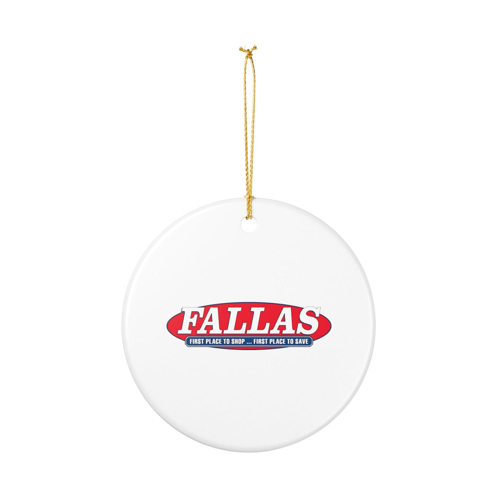Fallas Discount Stores Ceramic Ornament
