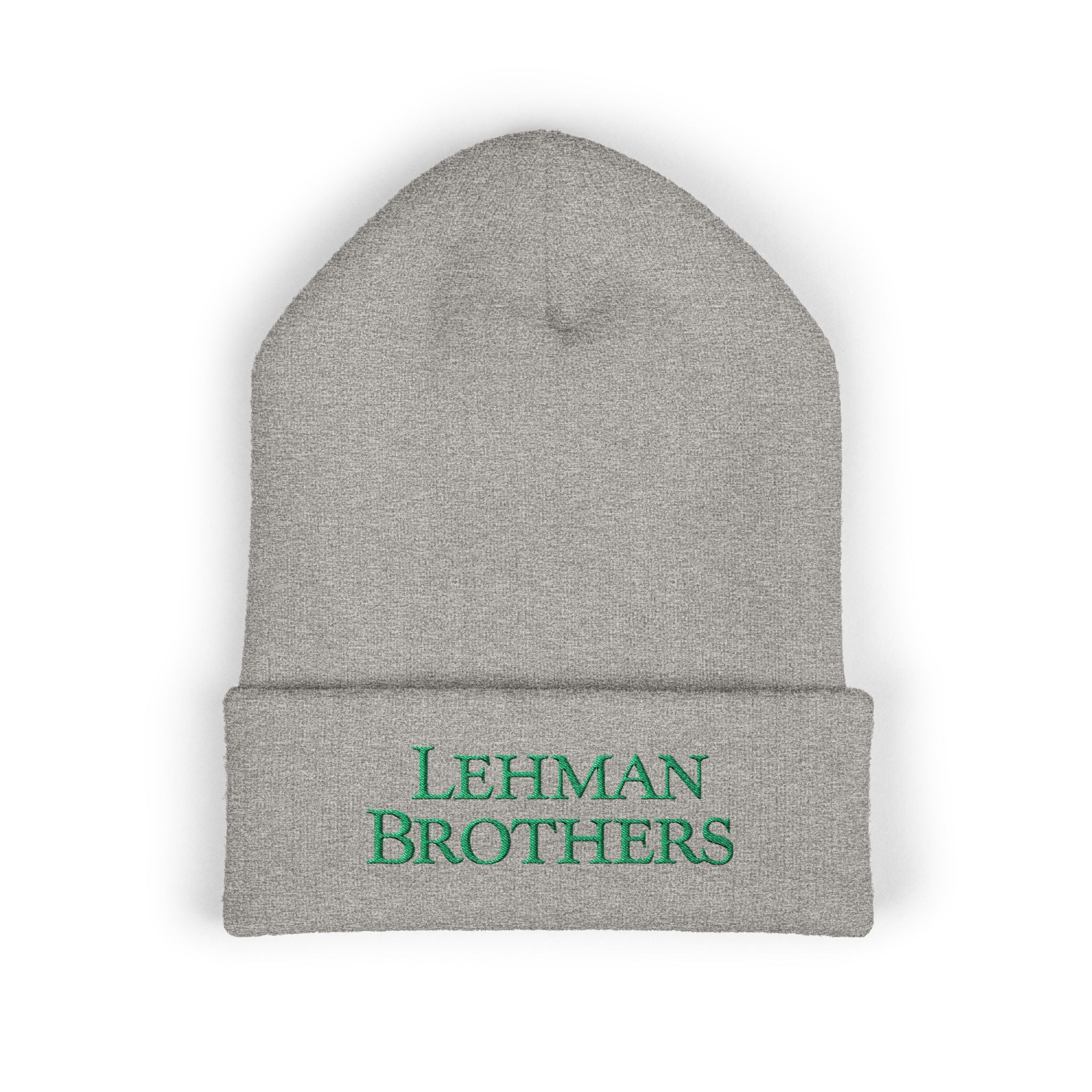 Lehman Brothers Cuffed Beanie