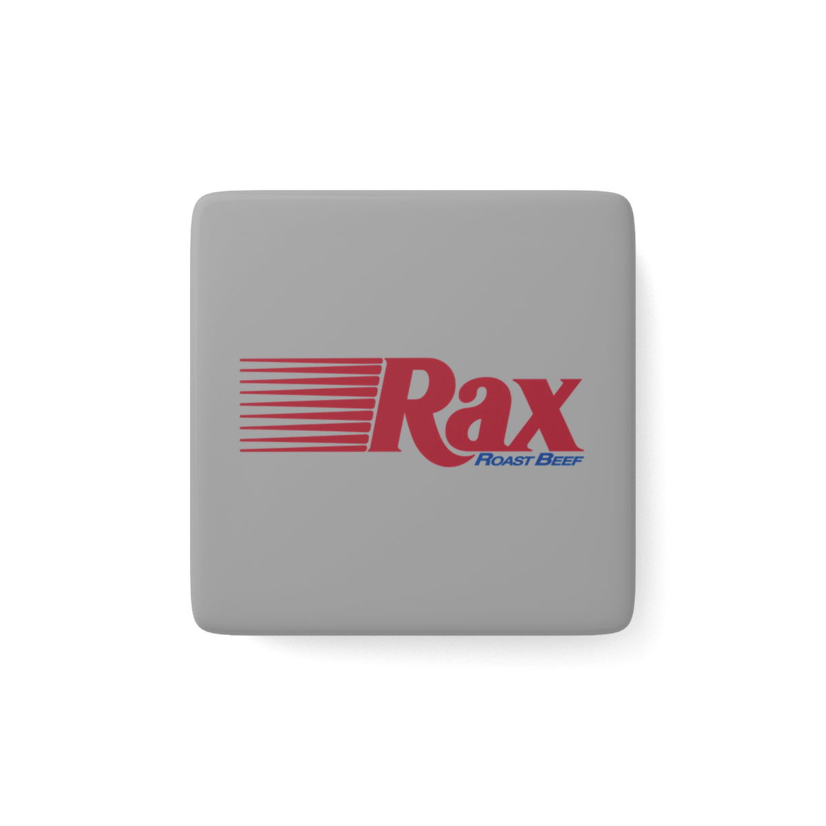 Rax Roast Beef Square Porcelain Fridge Magnet