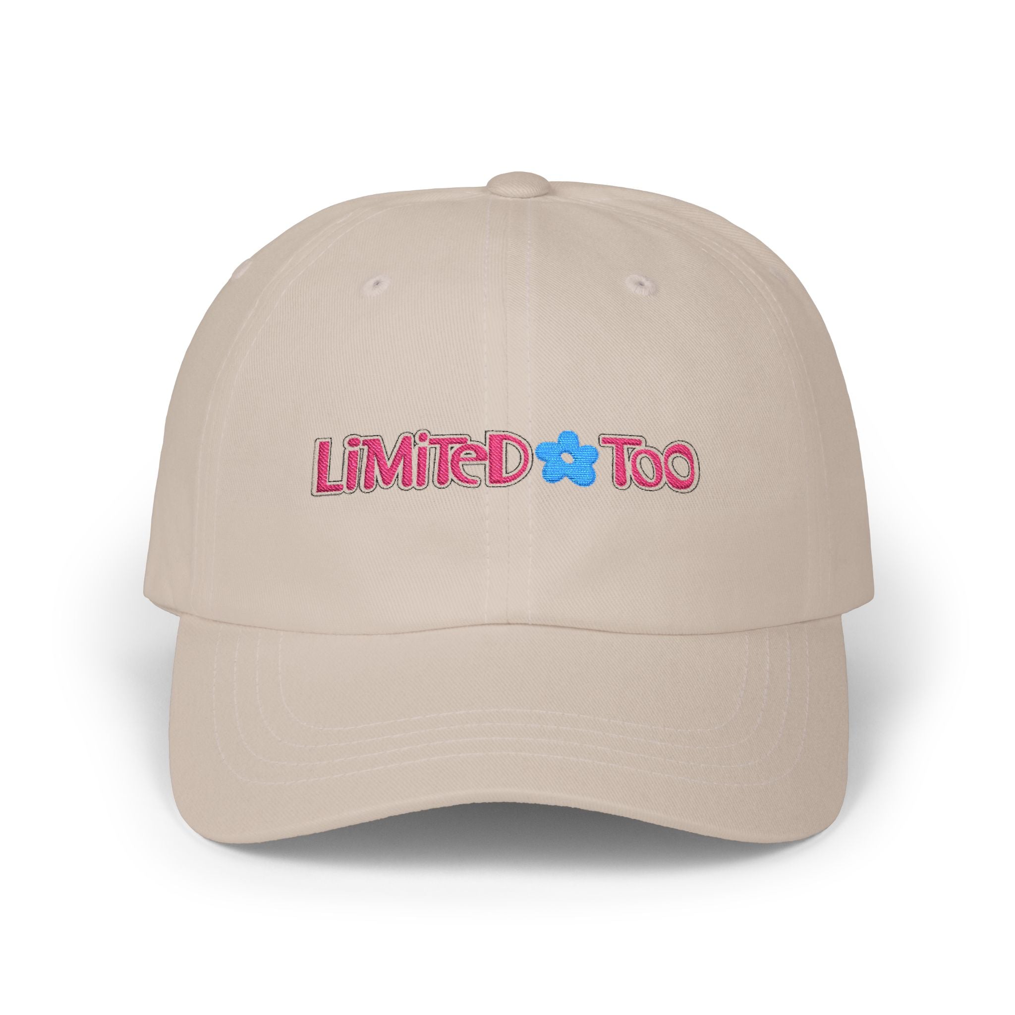 Limited Too Embroidered Dad Cap Hat