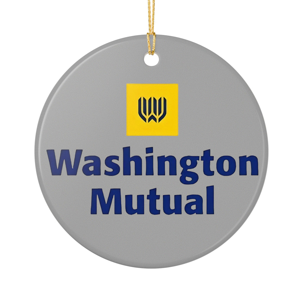 Washington Mutual Ceramic Ornament