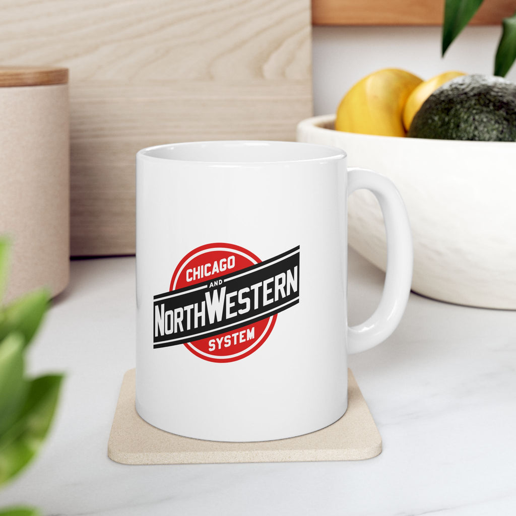 Chicago and North Western Railway Ceramic Coffee Mug