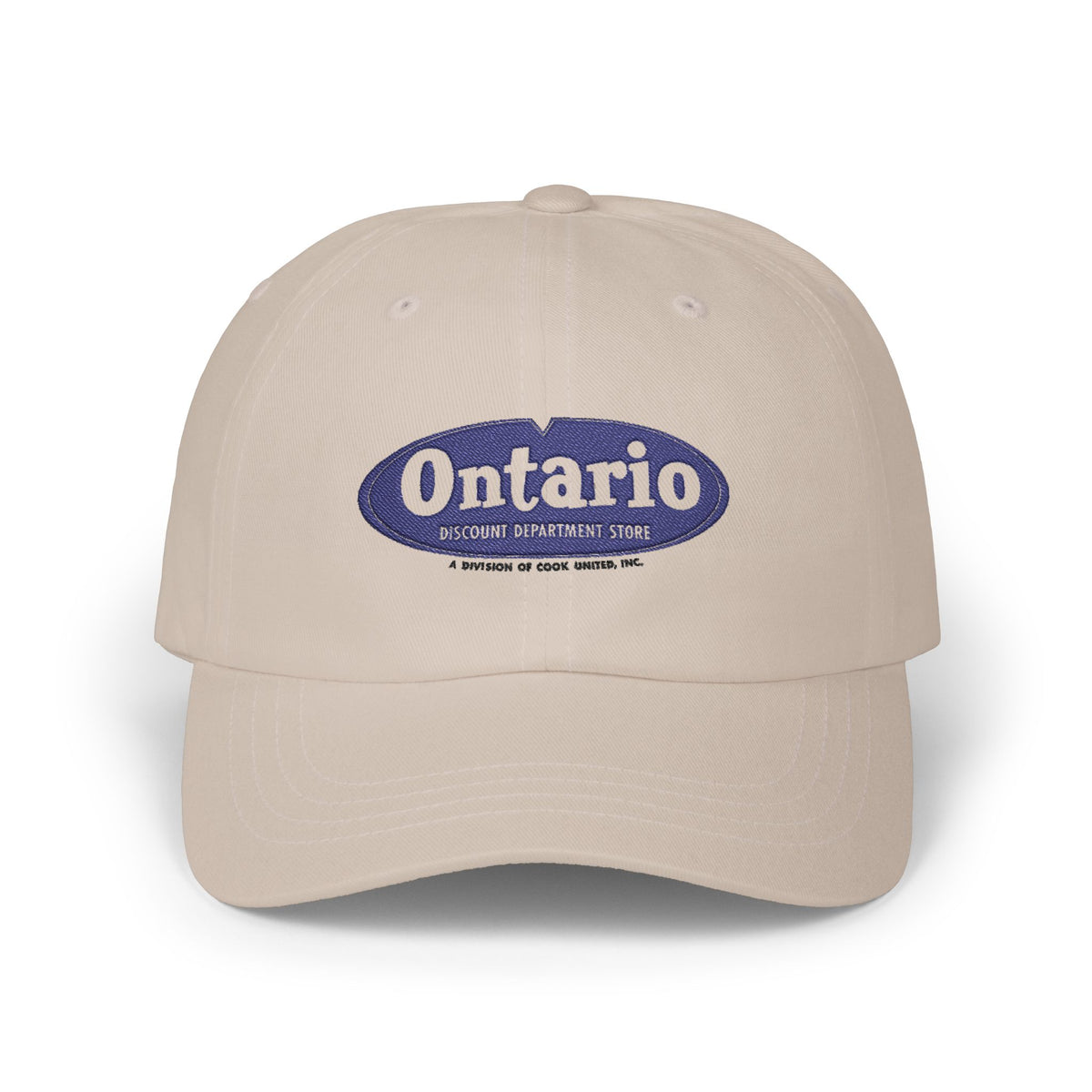 Ontario Discount Department Store Embroidered Dad Cap Hat
