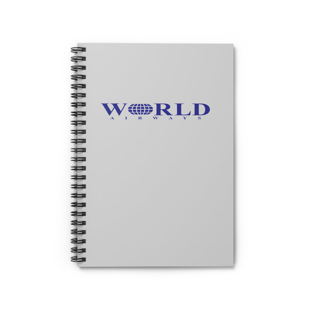 World Airways Spiral Notebook