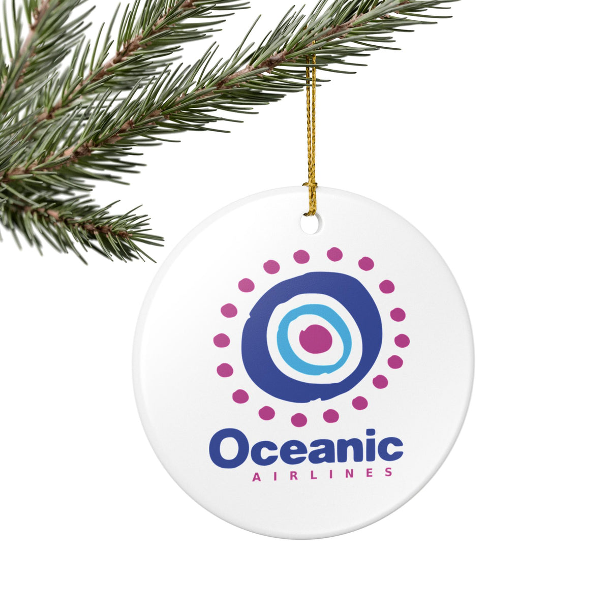 Oceanic Airlines Ceramic Ornament