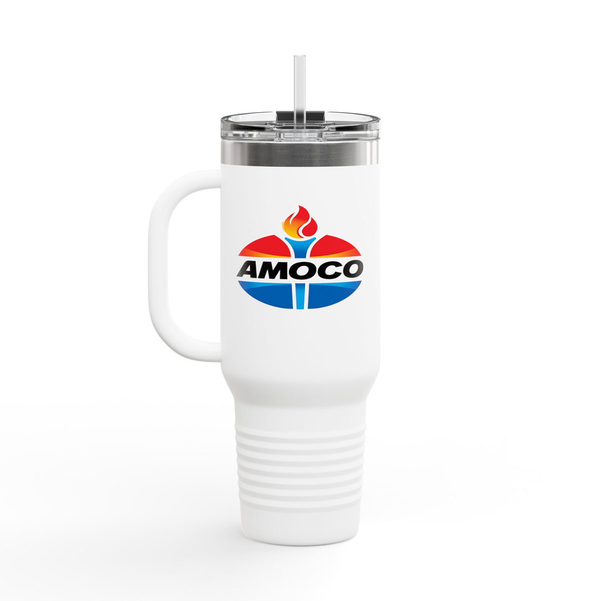 Amoco 40oz Insulated Travel Mug Stainless Tumbler