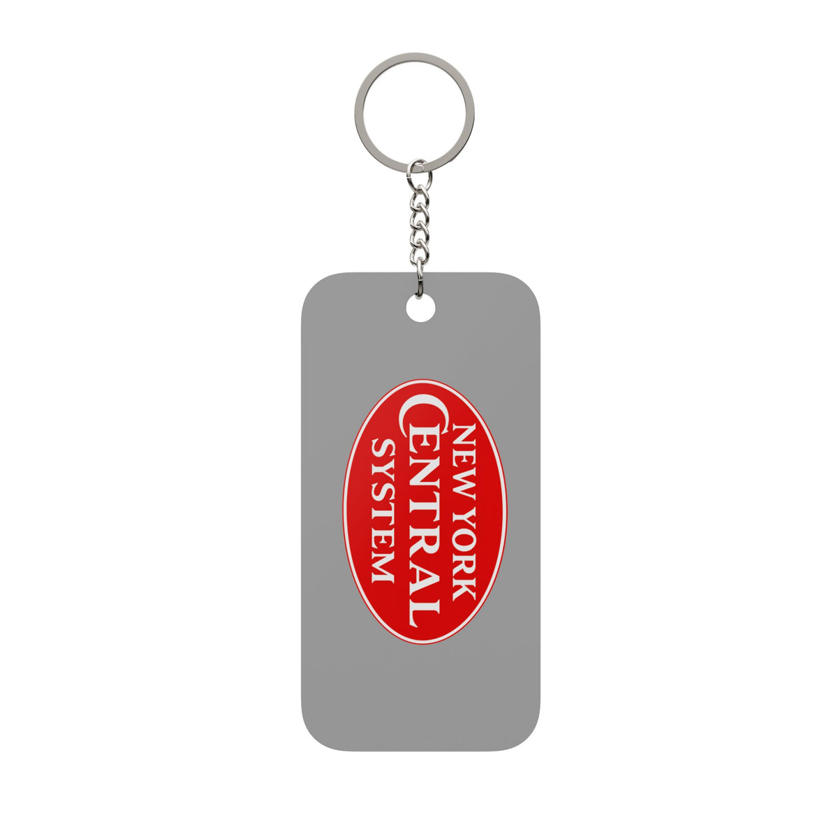 New York Central Railroad Double-Sided Keychain Charm