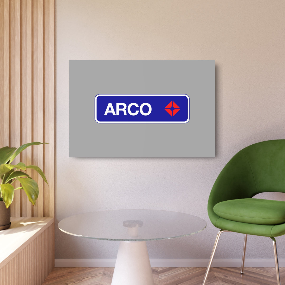 Atlantic Richfield Company (ARCO) Metal Sign