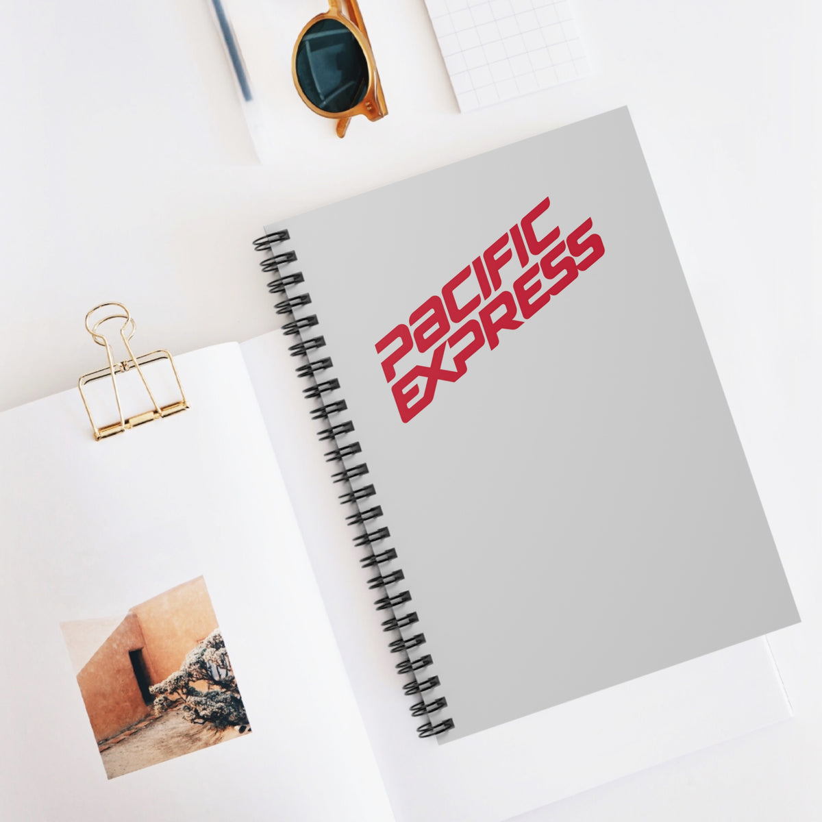 Pacific Express Spiral Notebook