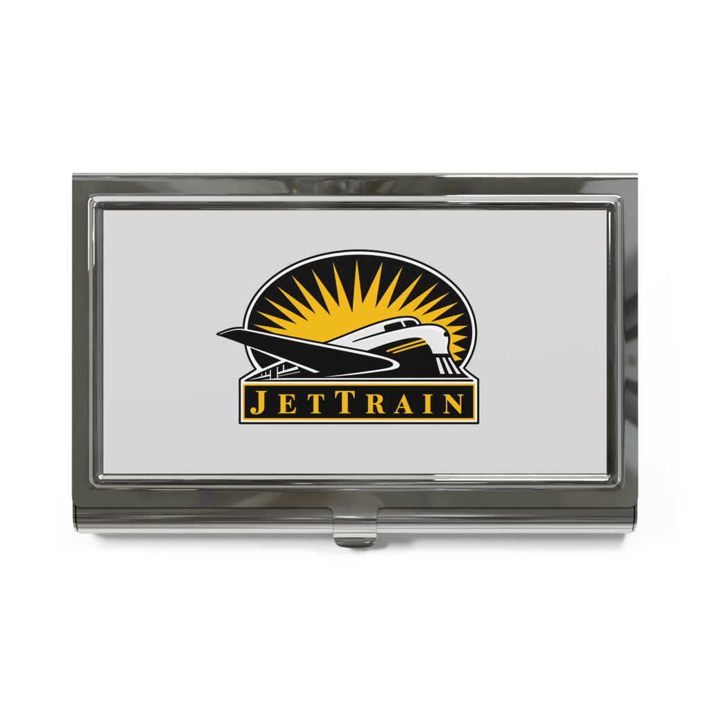 Bombardier JetTrain Metal Business Card Holder