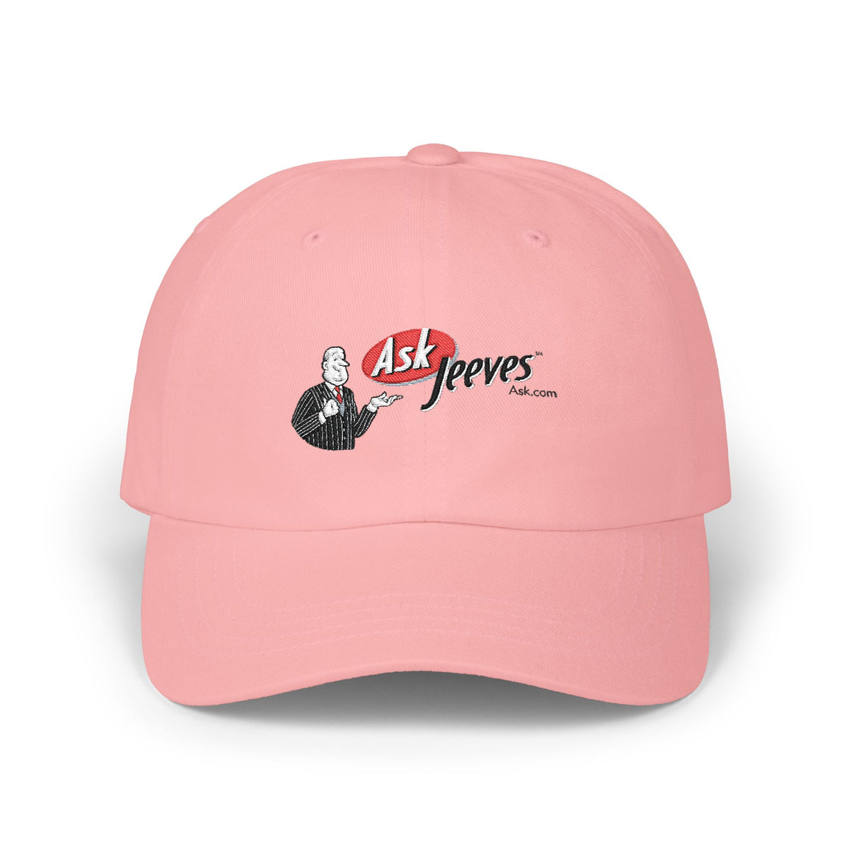 Ask Jeeves Embroidered Dad Cap Hat