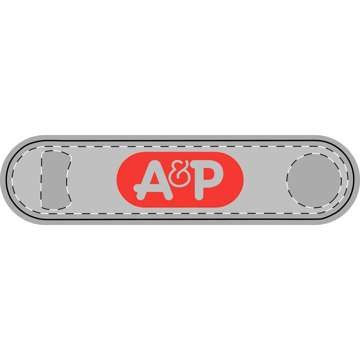 The Great Atlantic & Pacific Tea Company (A&P) Metal Bottle Opener