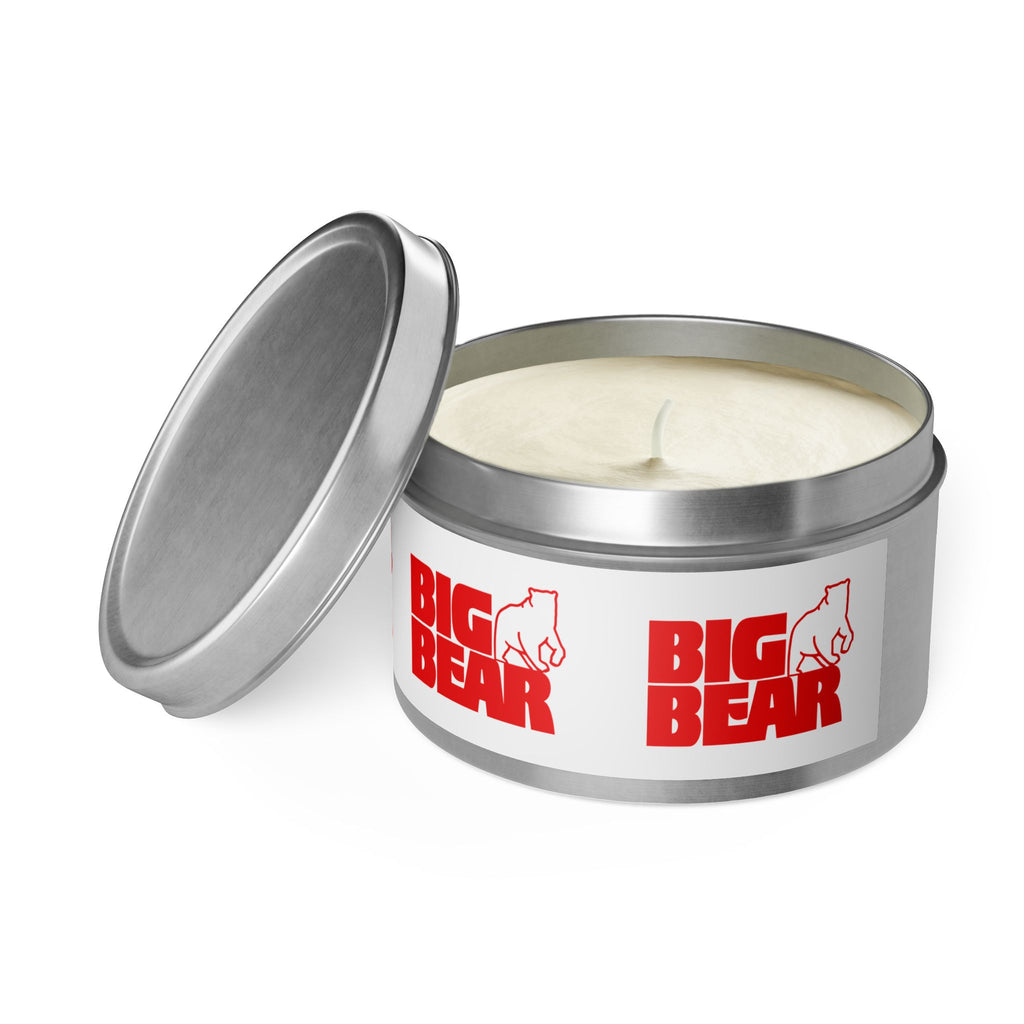 Big Bear Stores Tin Candle