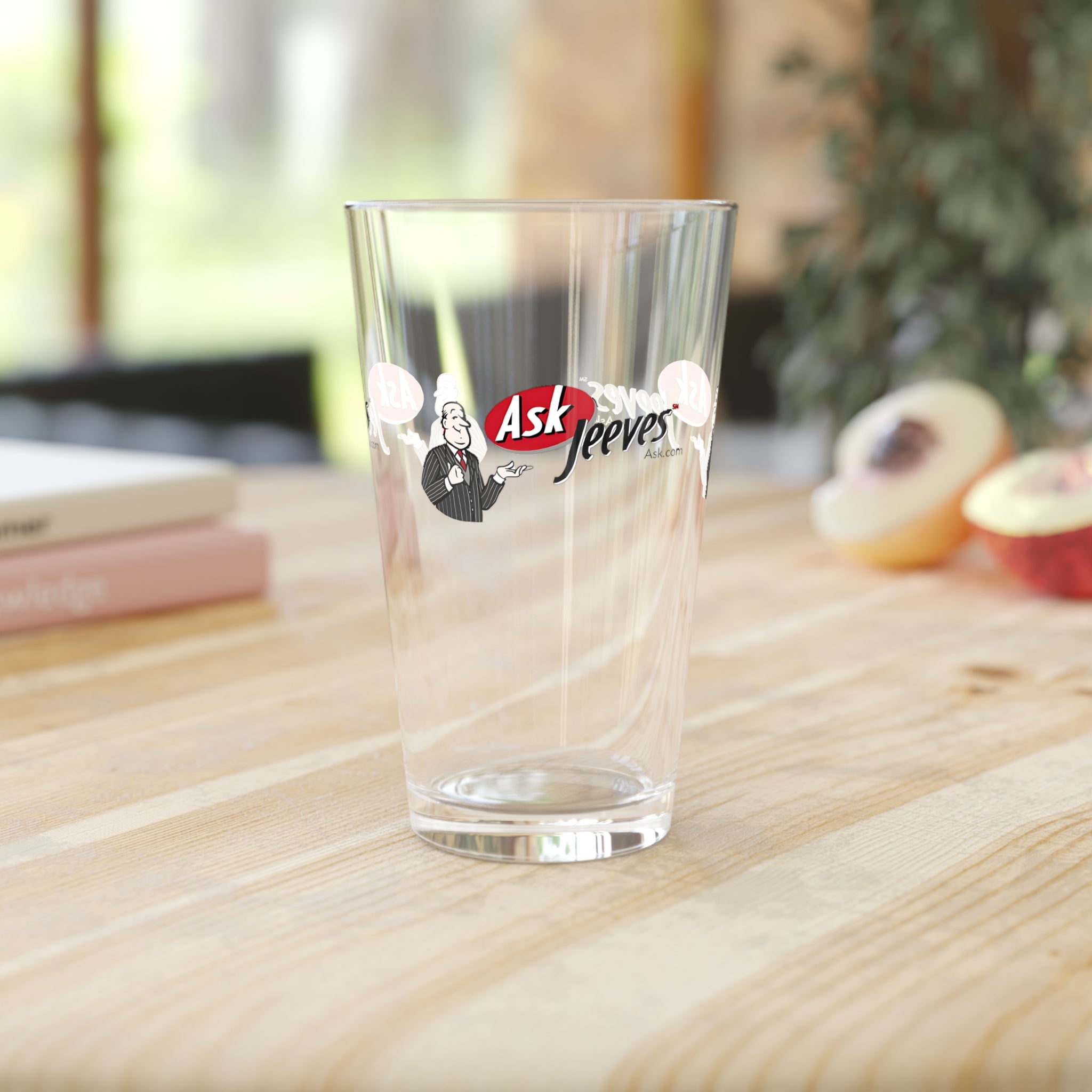 Ask Jeeves 16oz Pint Glass