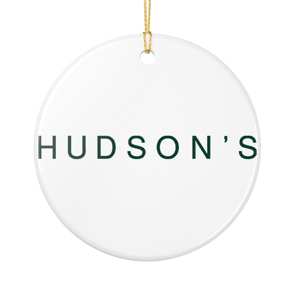 Hudson's Ceramic Ornament