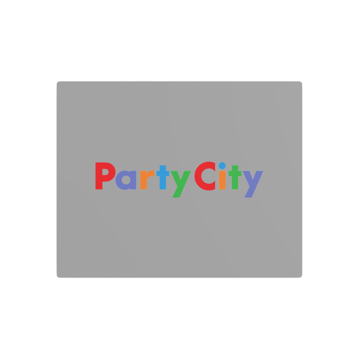 Party City Metal Sign