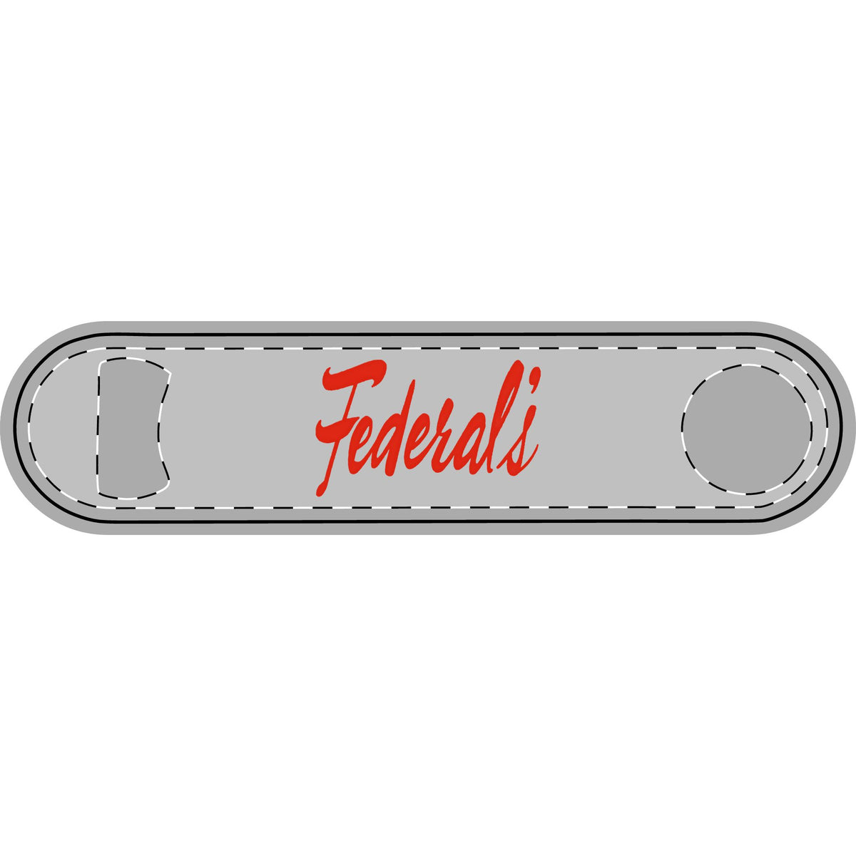 Federal's Metal Bottle Opener