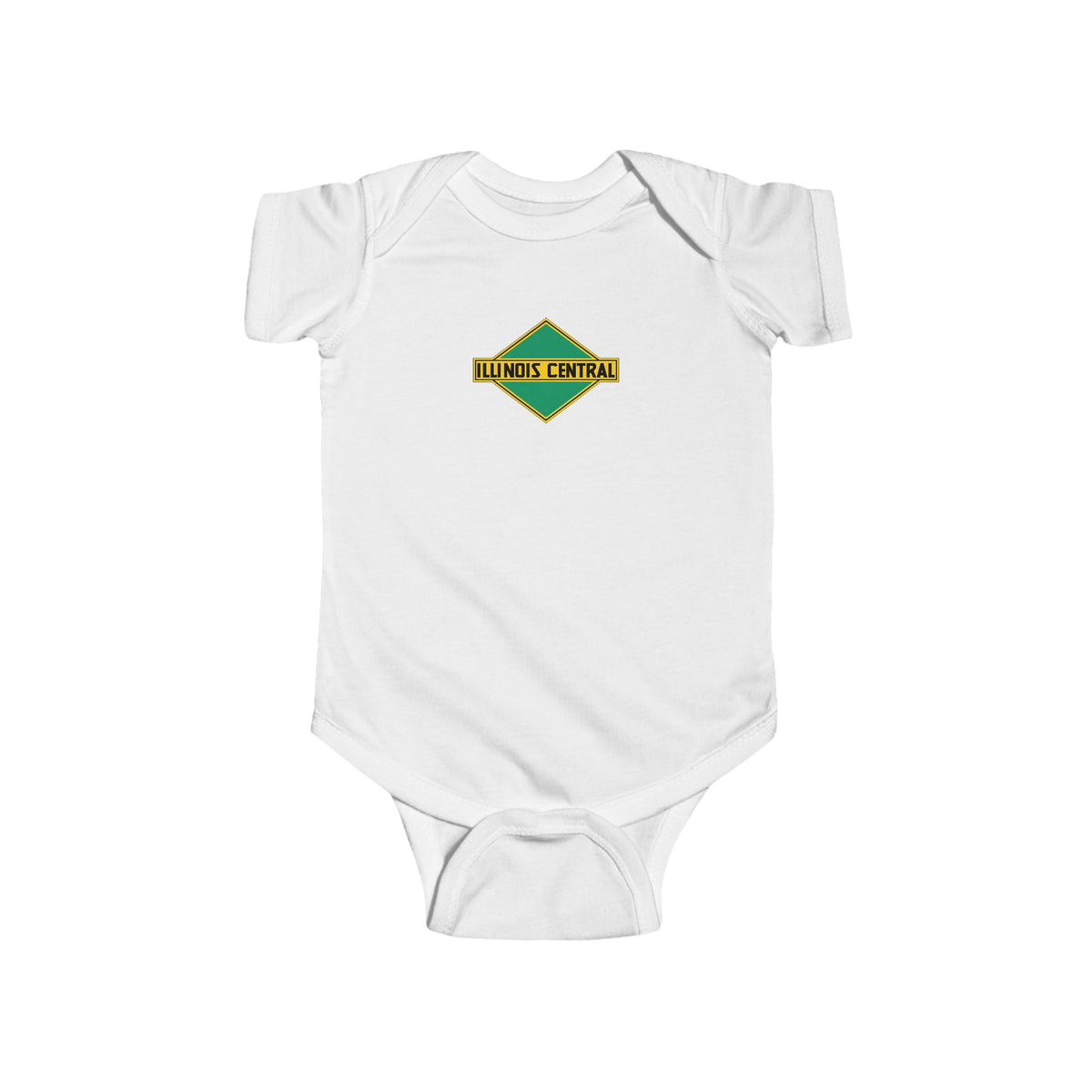 Illinois Central Railroad Infant Bodysuit