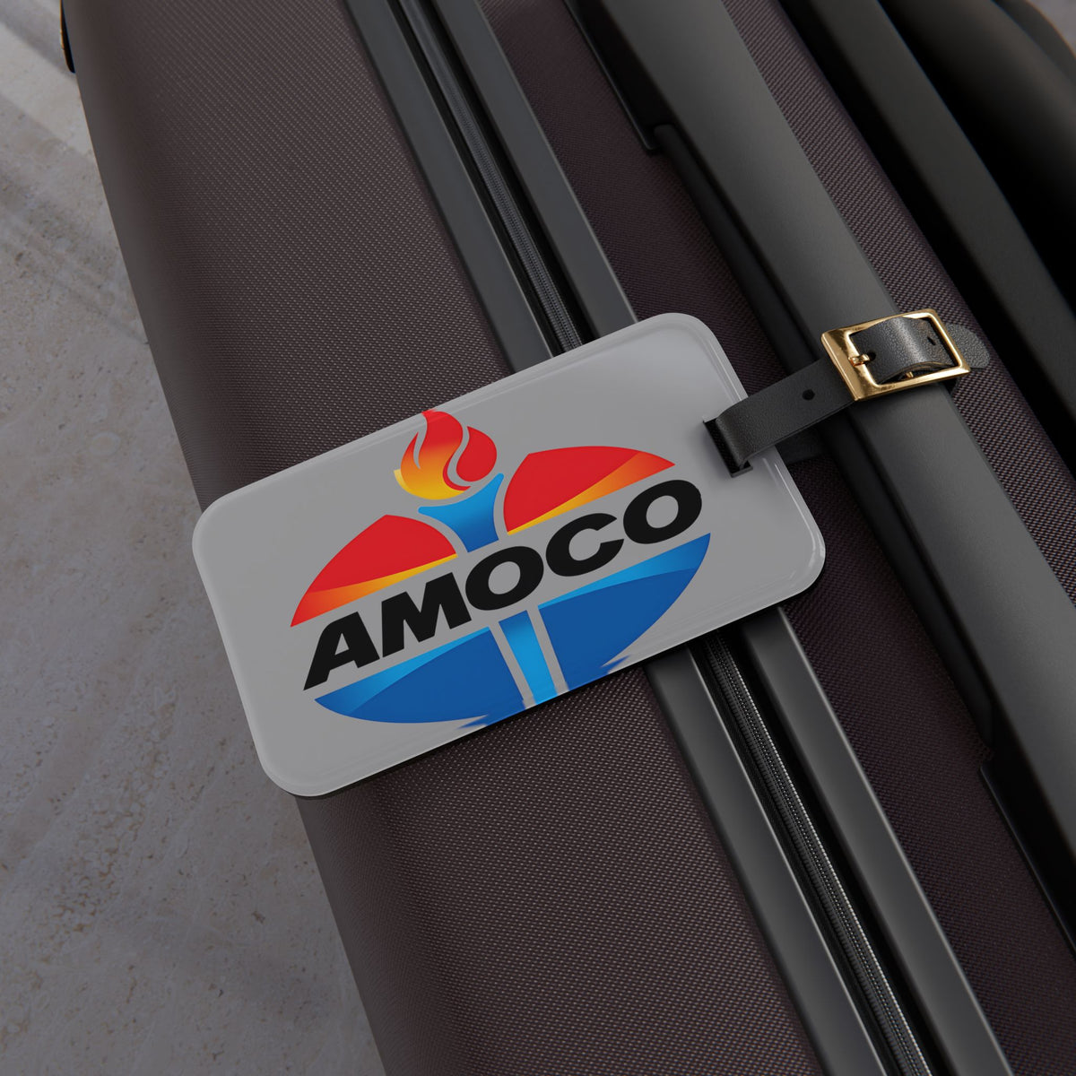 Amoco Luggage Tag