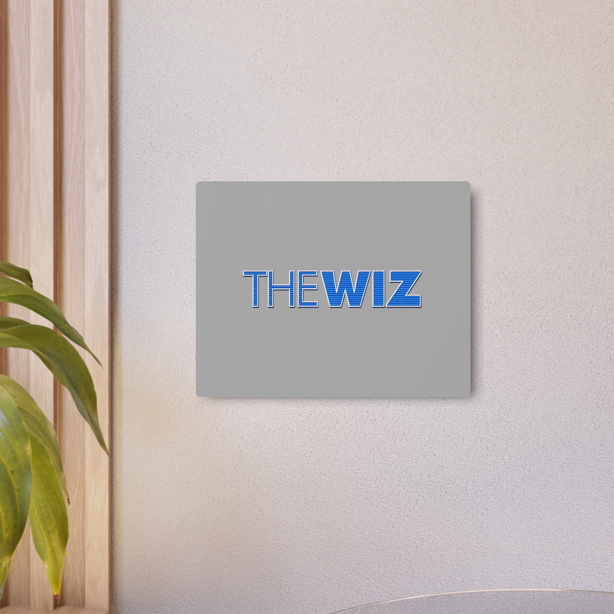 The Wiz Metal Sign