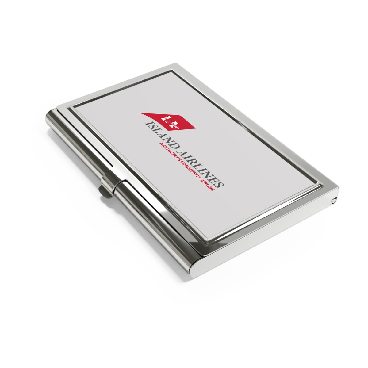 Island Airlines Metal Business Card Holder