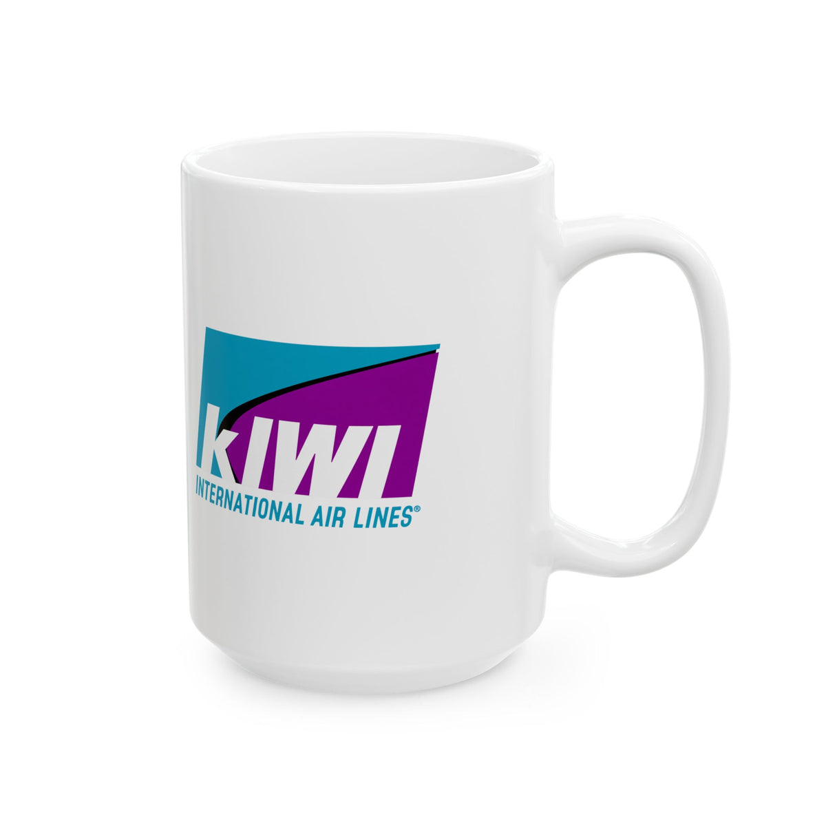 Kiwi International Air Lines Ceramic Coffee Mug
