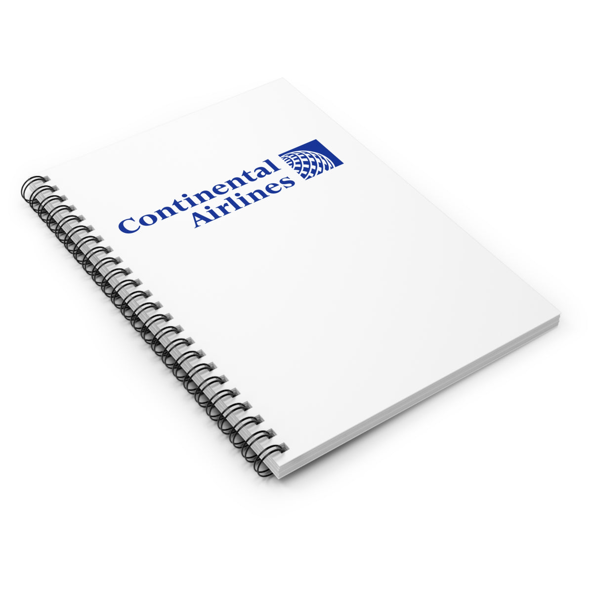 Continental Airlines Spiral Notebook