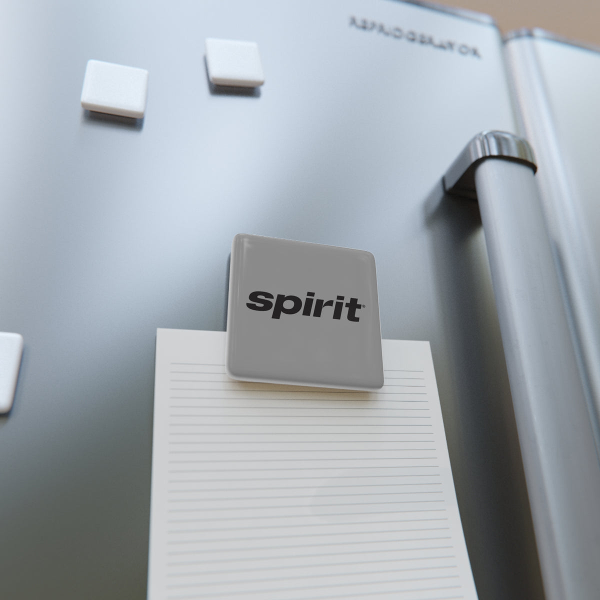 Spirit Airlines Square Porcelain Fridge Magnet