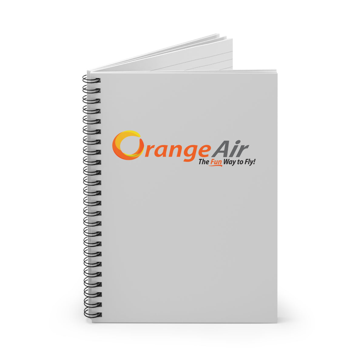 Orange Air Spiral Notebook