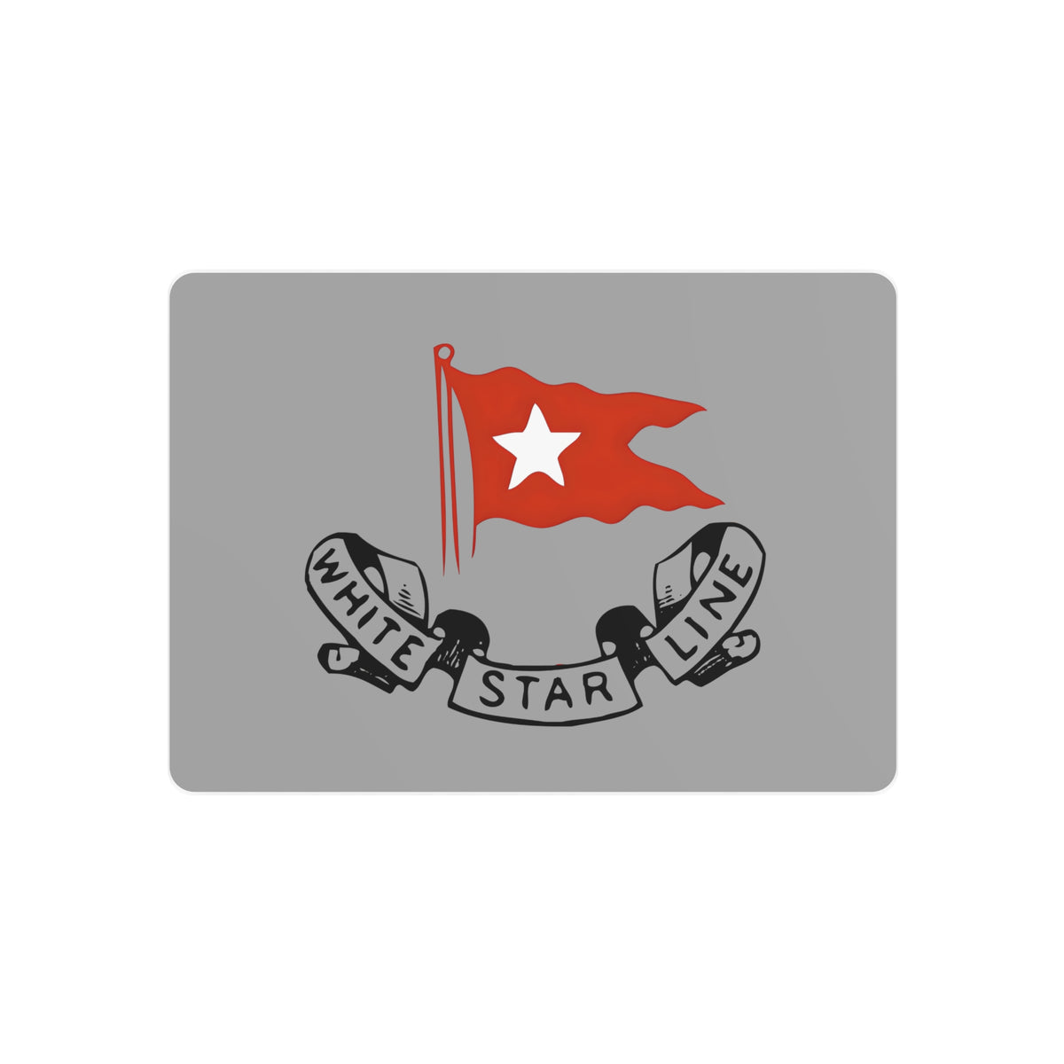White Star Line Metal Sign