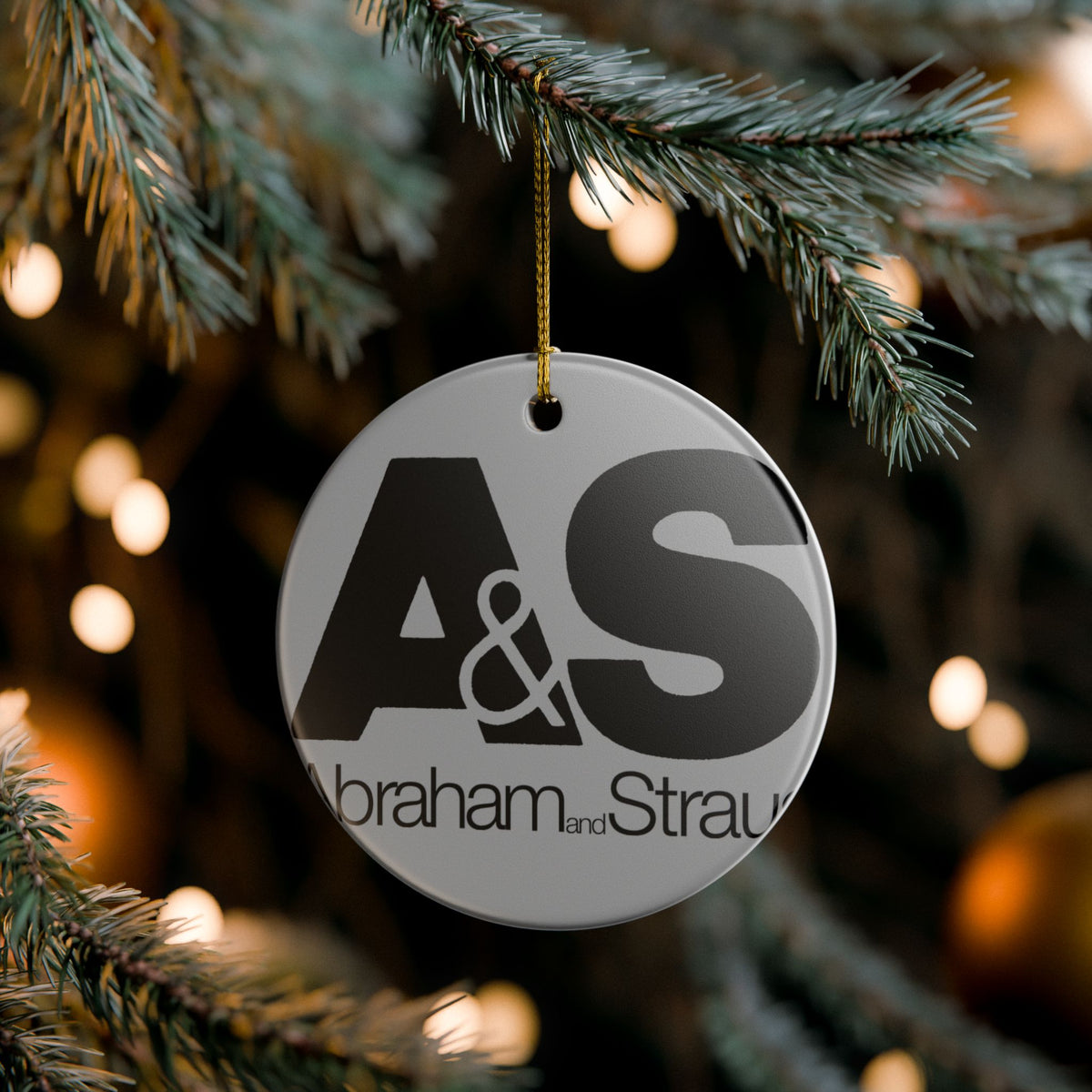 Abraham & Straus Ceramic Ornament