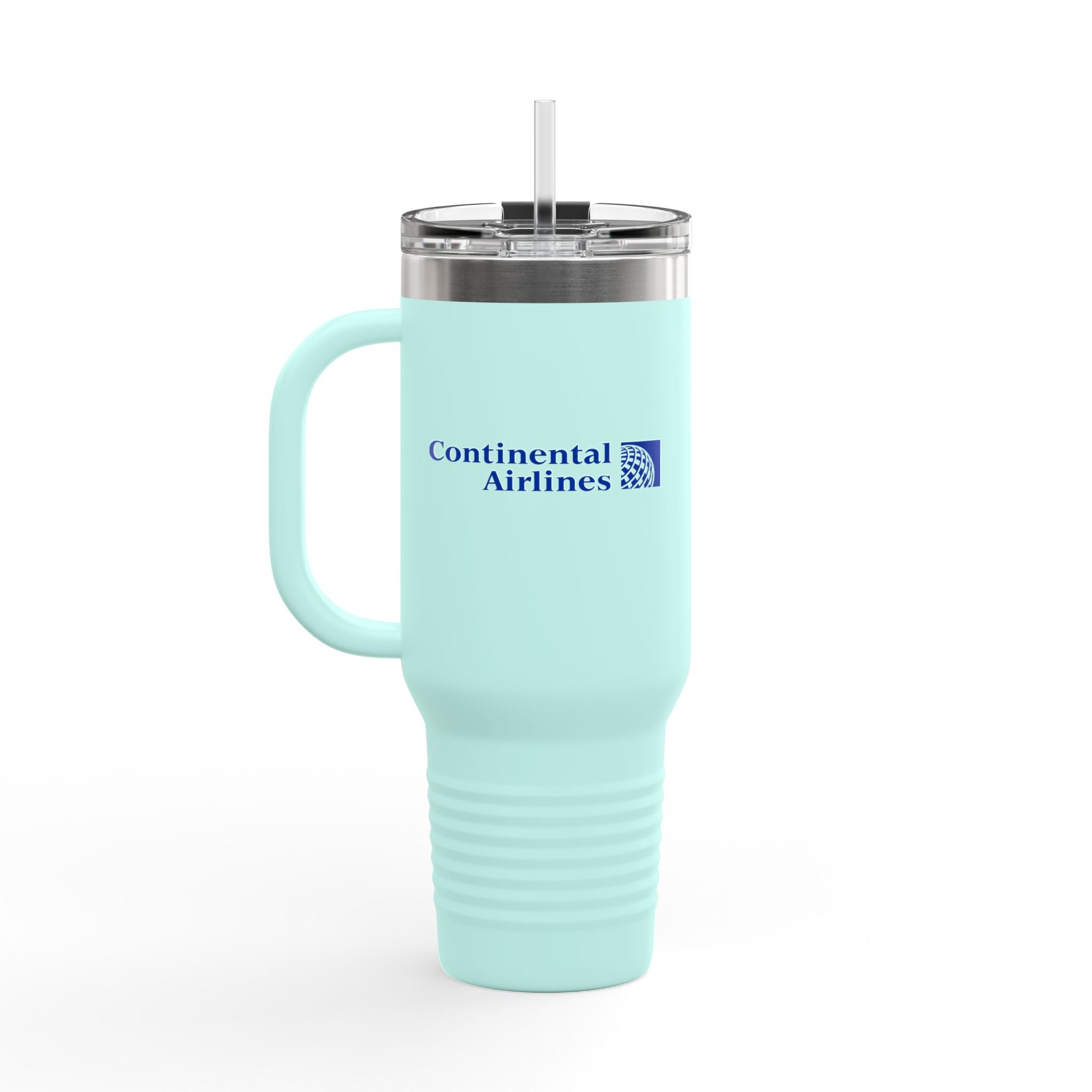 Continental Airlines 40oz Insulated Travel Mug Stainless Tumbler