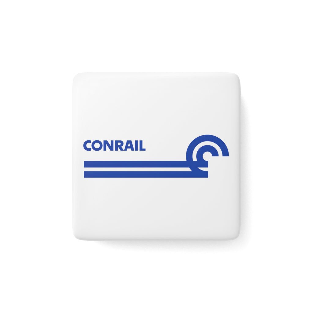 Conrail Square Porcelain Fridge Magnet