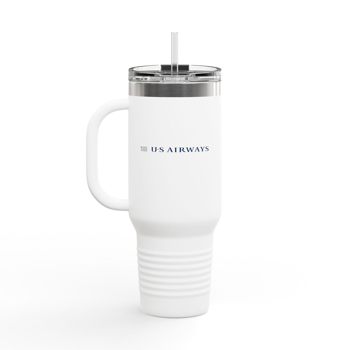 US Airways 40oz Insulated Travel Mug Stainless Tumbler