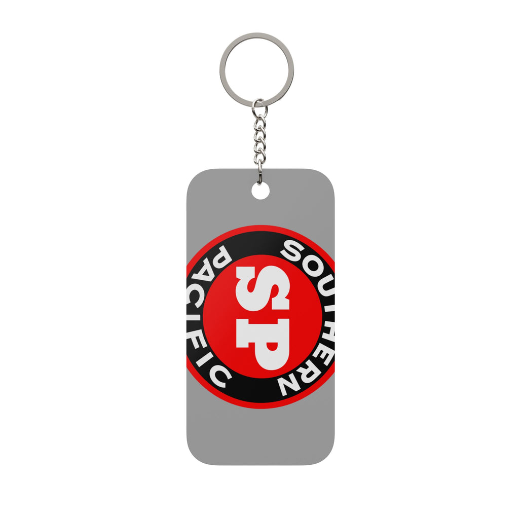 Southern Pacific Railroad Double-Sided Keychain Charm