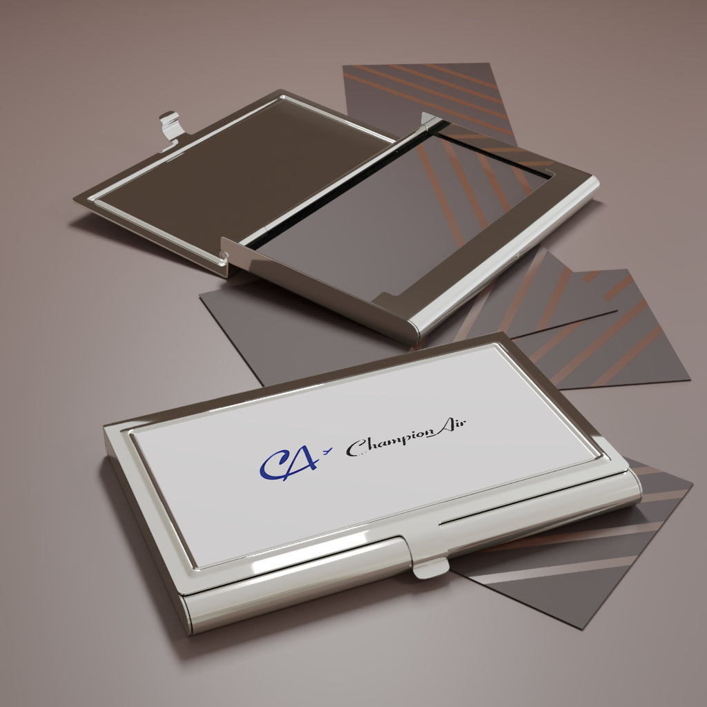 Champion Air Metal Business Card Holder