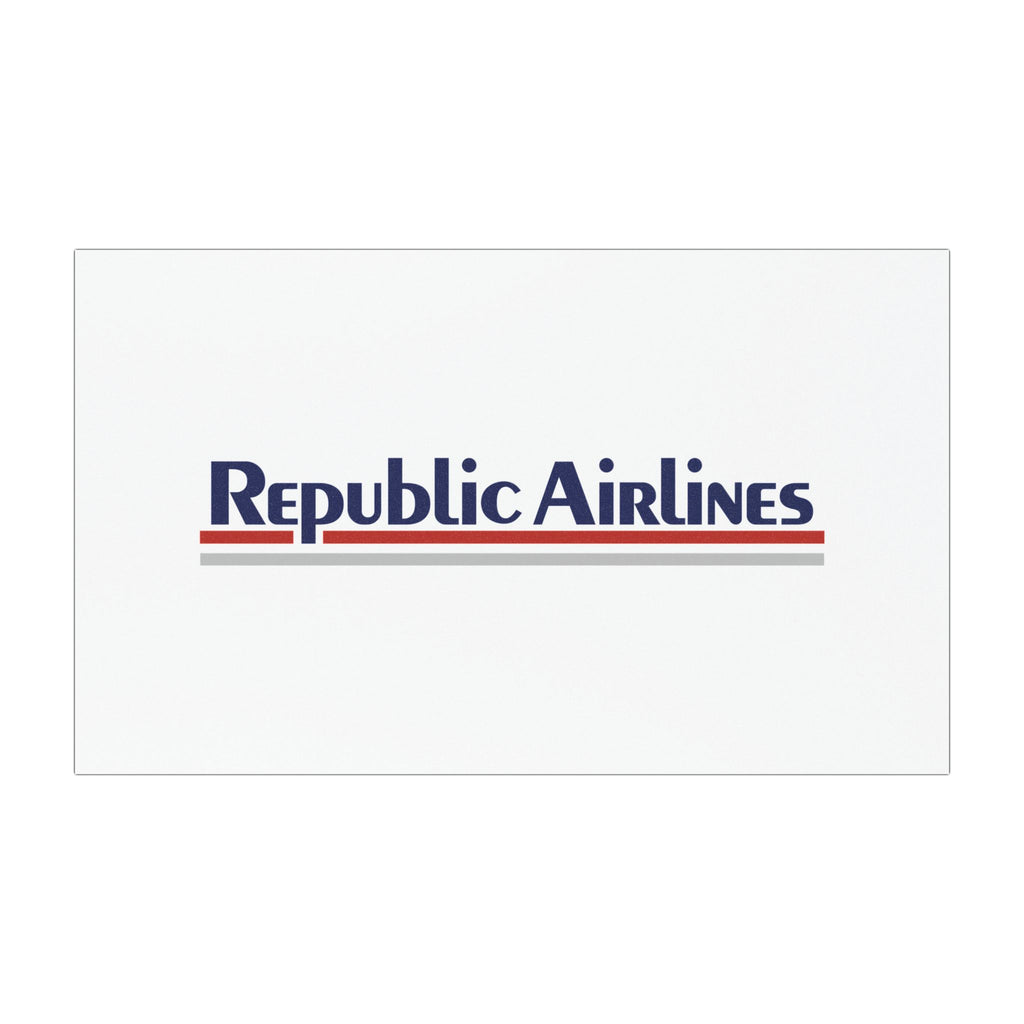 Republic Airlines Car Magnet