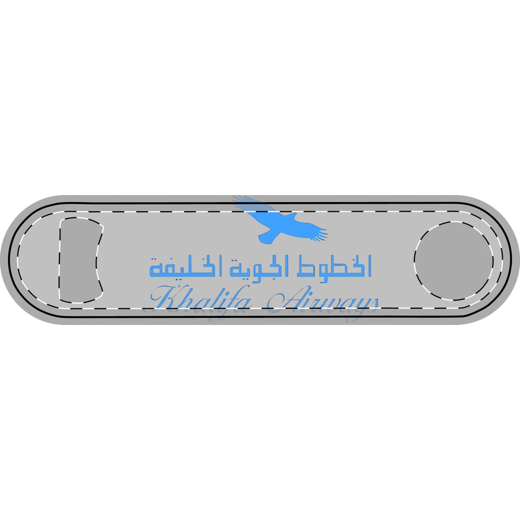 Khalifa Airways Metal Bottle Opener