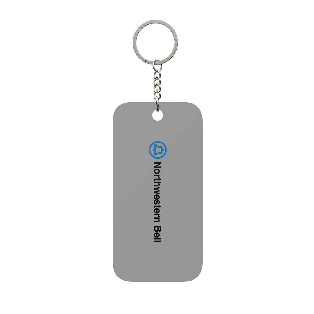 Northwestern Bell Double-Sided Keychain Charm