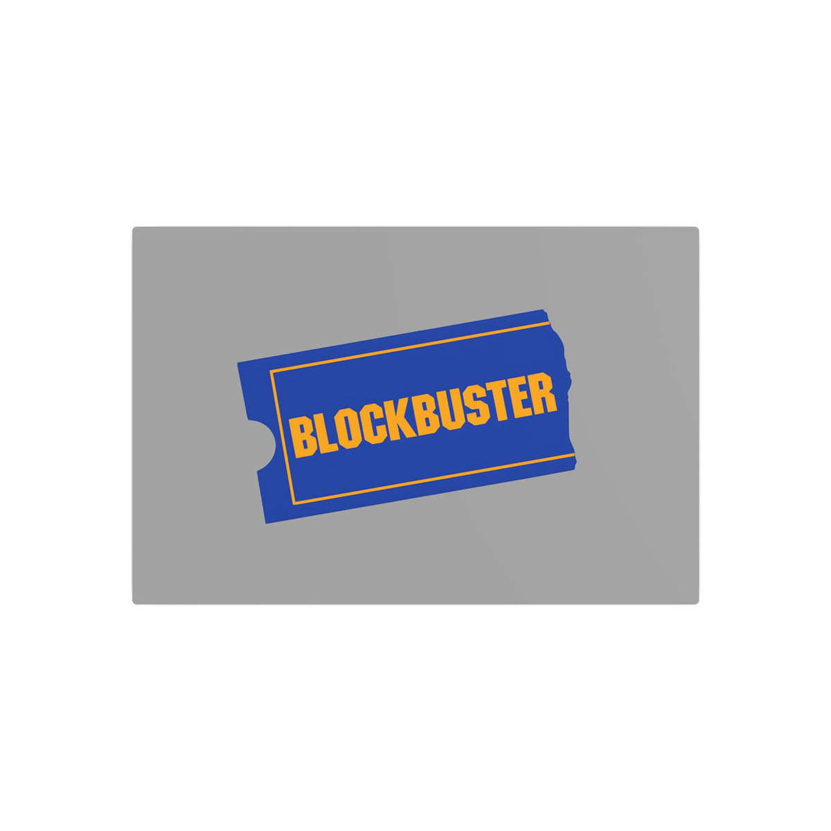 Blockbuster Video Metal Sign