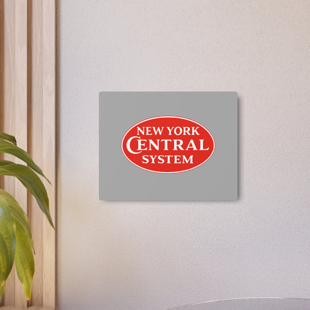 New York Central Railroad Metal Sign