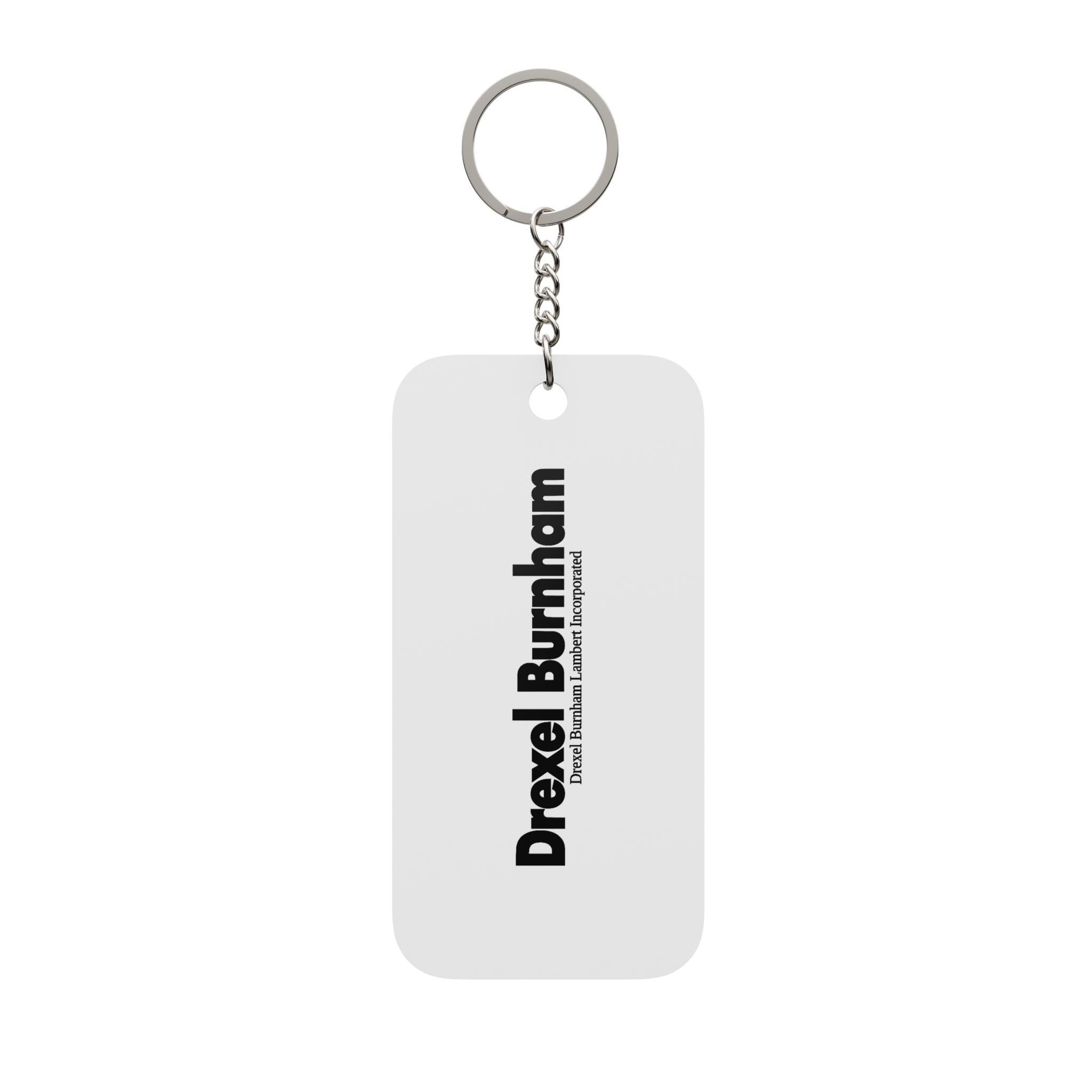 Drexel Burnham Lambert Double-Sided Keychain Charm