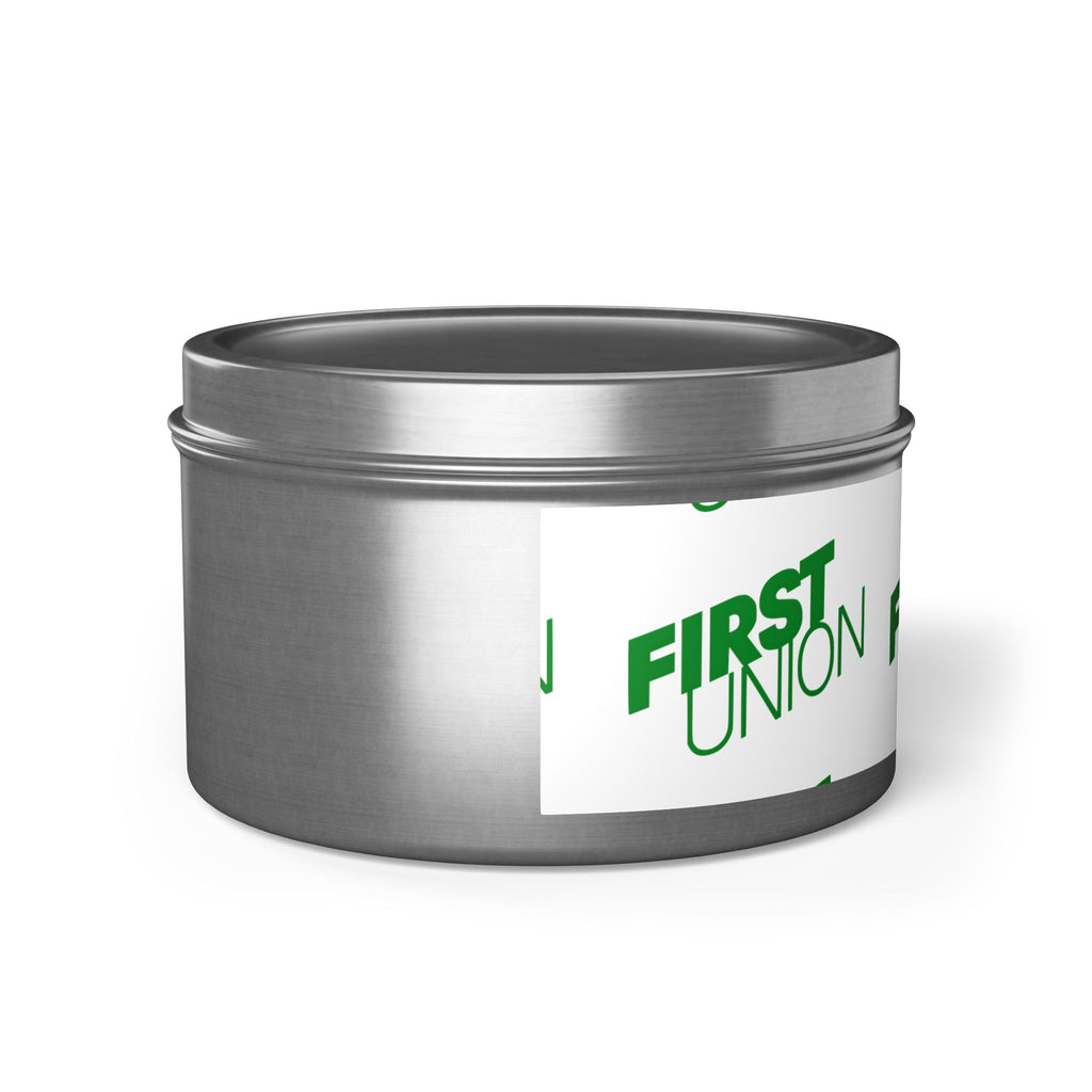 First Union Tin Candle
