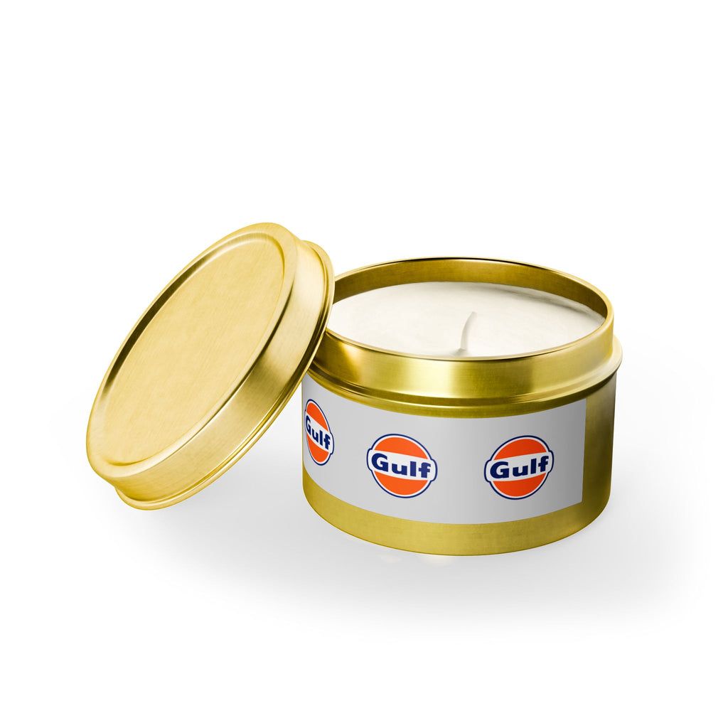 Gulf Oil Tin Candle