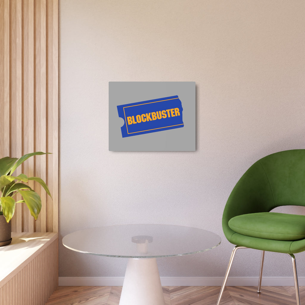 Blockbuster Video Metal Sign