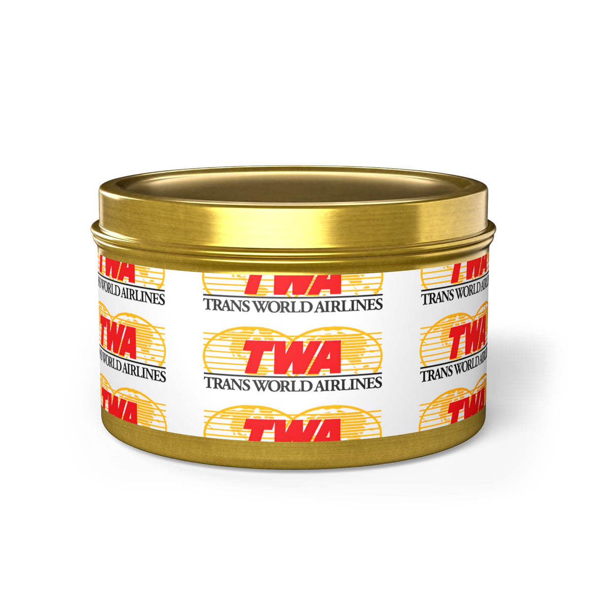 Trans World Airlines (TWA) Tin Candle