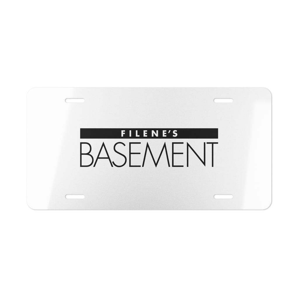 Filene's Basement Vanity License Plate