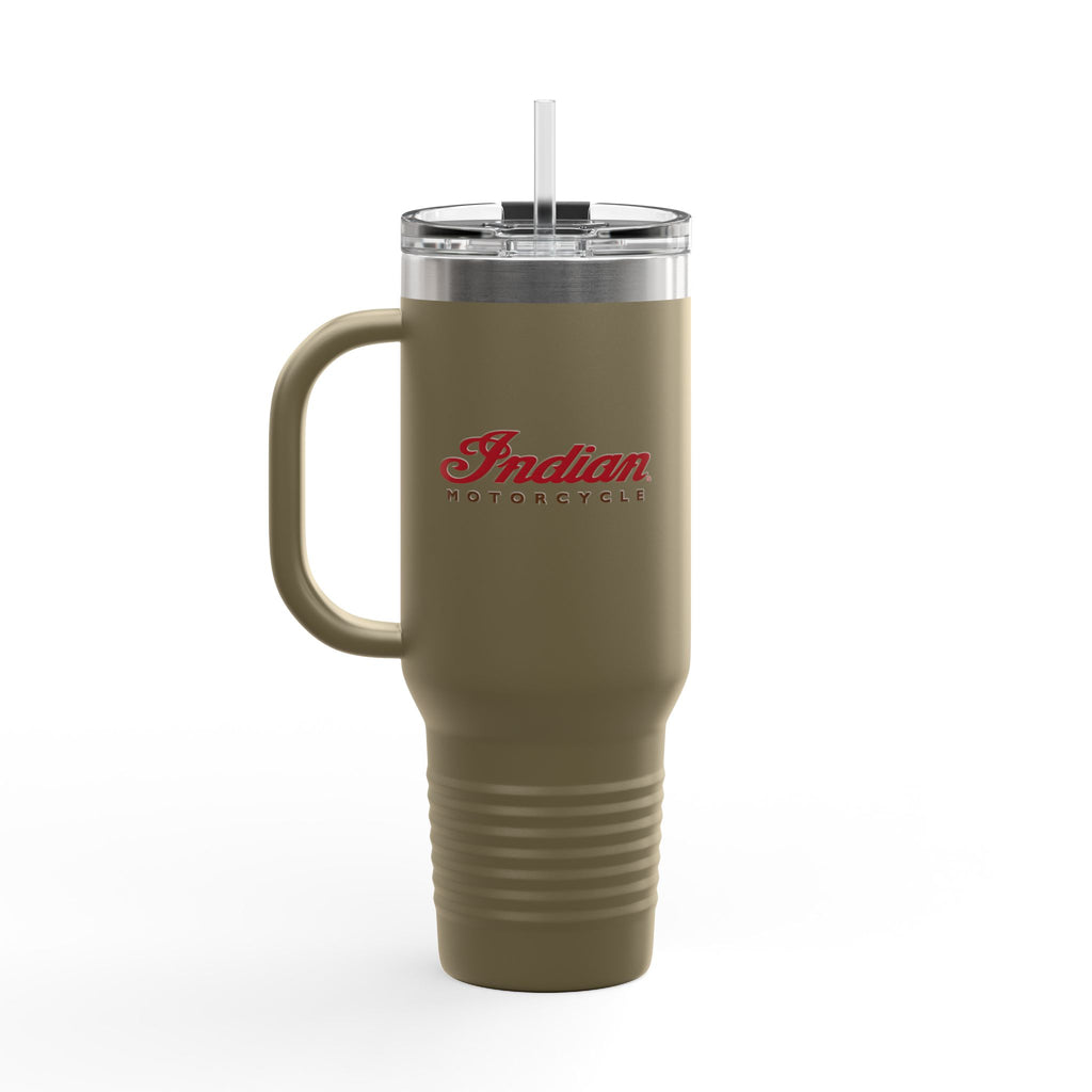 Indian Motorcycle 40oz Insulated Travel Mug / Stainless Tumbler